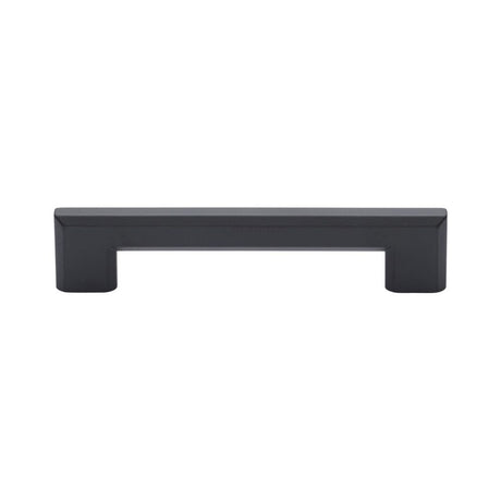 This is an image of a M.Marcus - Binary Kitchen Cabinet Pull Handle Black Matt Finish, vf086-128-blk that is available to order from Trade Door Handles in Kendal.