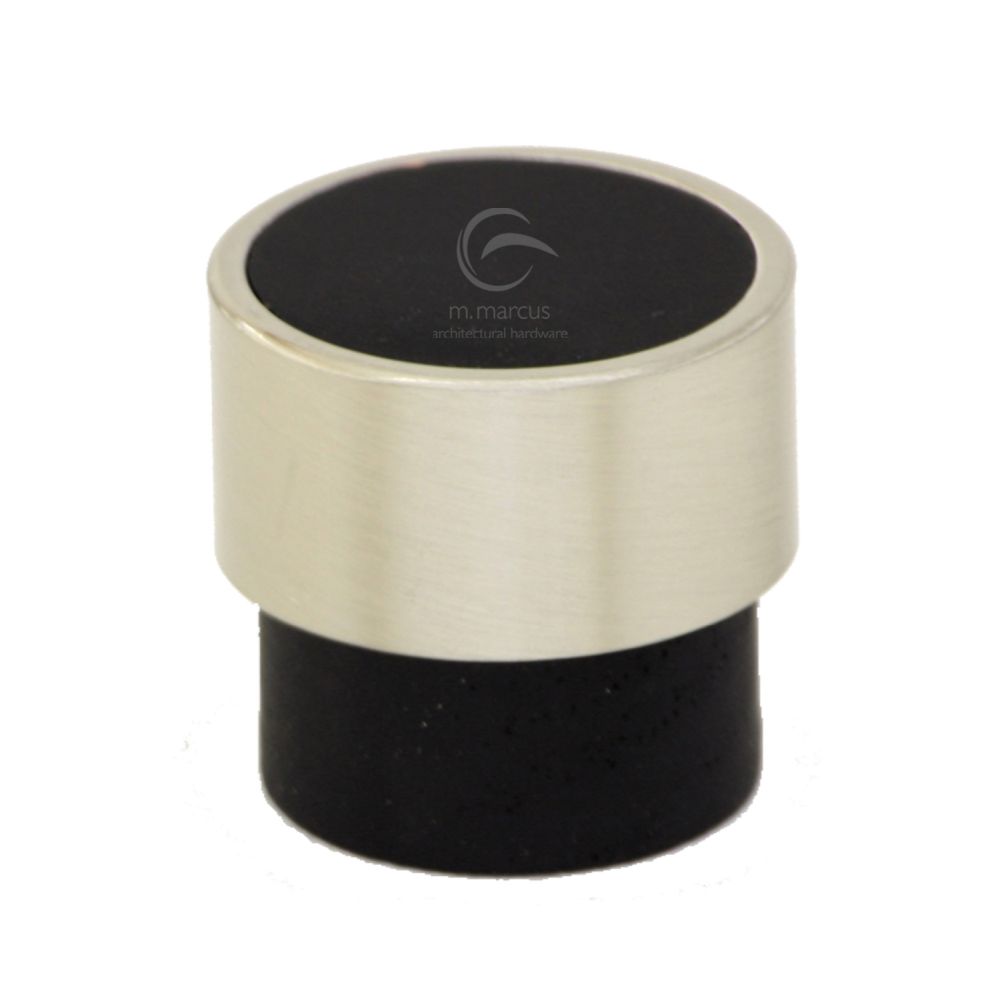 This is an image of a M.Marcus - Wooden Cabinet Knob Radio Design 49mm Black Ash Finish, w4370-49-ash that is available to order from Trade Door Handles in Kendal.