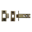 This is an image of a York - Architectural Tubular Latch 2 1/2" Antique Brass Finish, ykal2-at that is available to order from Trade Door Handles in Kendal.