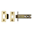 This is an image of a York - Architectural Tubular Latch 4" Polished Brass Finish, ykal4-pb that is available to order from Trade Door Handles in Kendal.