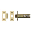 This is an image of a York - Architectural Tubular Latch 4" Satin Brass Finish, ykal4-sb that is available to order from Trade Door Handles in Kendal.