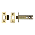 This is an image of a York - Architectural Tubular Latch 5" Polished Brass Finish, ykal5-pb that is available to order from Trade Door Handles in Kendal.