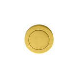 This is an image of a Manital - Blank Escutcheon - Polished Brass that is availble to order from Trade Door Handles in Kendal.