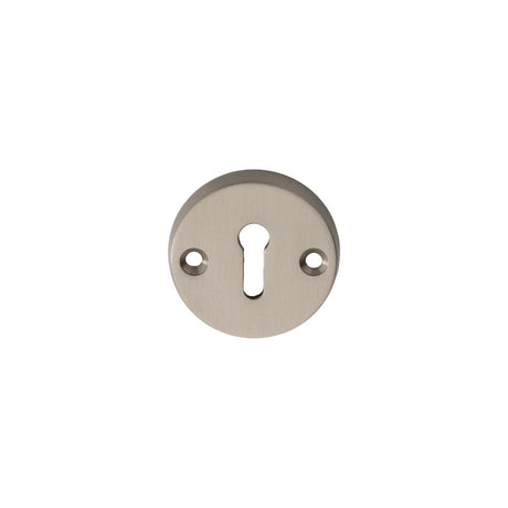 This is an image of a Carlisle Brass - Standard Profile Escutcheon - Satin Nickel that is availble to order from Trade Door Handles in Kendal.