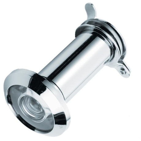 This is an image of a Carlisle Brass - Door Viewer - Polished Chrome that is availble to order from Trade Door Handles in Kendal.