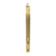 This is an image of a Carlisle Brass - Lever Action Flush Bolt 254mm - Polished Brass that is availble to order from Trade Door Handles in Kendal.