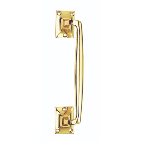 High quality image of Carlisle Brass - Pub Style Pull Handle - Polished Brass | Sku. aa92 | Trade Door Handles, Kendal.