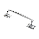 High quality image of Carlisle Brass - Pub Style Pull Handle - Polished Chrome | Sku. aa92cp | Trade Door Handles, Kendal.