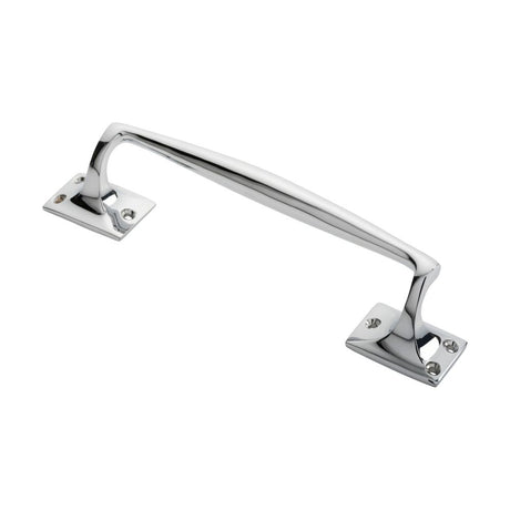 High quality image of Carlisle Brass - Pub Style Pull Handle - Polished Chrome | Sku. aa92cp | Trade Door Handles, Kendal.