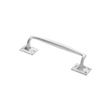 High quality image of Carlisle Brass - Pub Style Pull Handle - Satin Chrome | Sku. aa92sc | Trade Door Handles, Kendal.