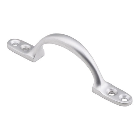 This is an image of a Carlisle Brass - Sash Handle - Satin Chrome that is availble to order from Trade Door Handles in Kendal.