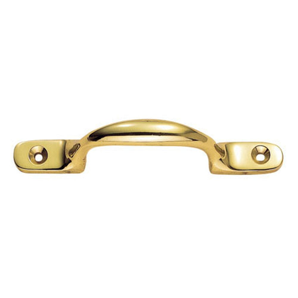 This is an image of a Carlisle Brass - Sash Handle - Polished Brass that is availble to order from Trade Door Handles in Kendal.