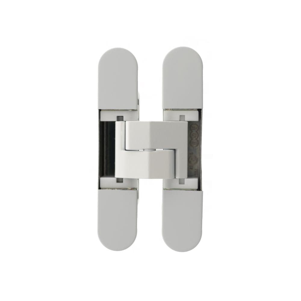 AGB Hinges White / Concealed Hinges / 4" x (102mm) AGB Eclipse Fire Rated Adjustable Concealed Hinge - White