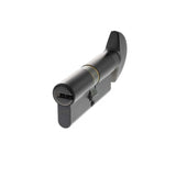 AGB Locks & Latches 35 x 35mm / Matt Black / Euro Cylinder & Turn AGB Euro Profile 15 Pin Cylinder Key to Turn 35-35mm (70mm) - Matt Black