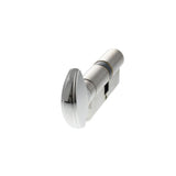 AGB Locks & Latches 35 x 35mm / Polished Chrome / Euro Cylinder & Turn AGB Euro Profile 15 Pin Cylinder Key to Turn 35-35mm (70mm) - Polished Chrome