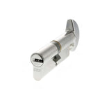 AGB Locks & Latches 40 x 40mm / Polished Chrome / Euro Cylinder & Turn AGB Euro Profile 15 Pin Cylinder Key to Turn 40-40mm (80mm) - Polished Chrome
