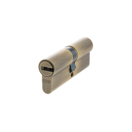 AGB Locks & Latches 40 x 40mm / Matt Antique Brass / Euro Double Cylinders AGB Euro Profile 15 Pin Double Cylinder 40-40mm (80mm) - Matt Antique Brass