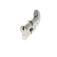 AGB Locks & Latches 30 x 30mm / Polished Chrome / Euro Cylinder & Turn AGB Euro Profile 5 Pin Cylinder Key to Turn 30-30mm (60mm) - Polished Chrome