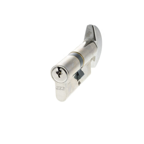 AGB Locks & Latches 30 x 30mm / Polished Chrome / Euro Cylinder & Turn AGB Euro Profile 5 Pin Cylinder Key to Turn 30-30mm (60mm) - Polished Chrome