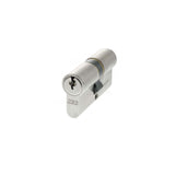 AGB Locks & Latches 30 x 30mm / Satin Chrome / Euro Double Cylinders AGB Euro Profile 5 Pin Double Cylinder Keyed Alike 30-30mm (60mm) - Satin Chrome