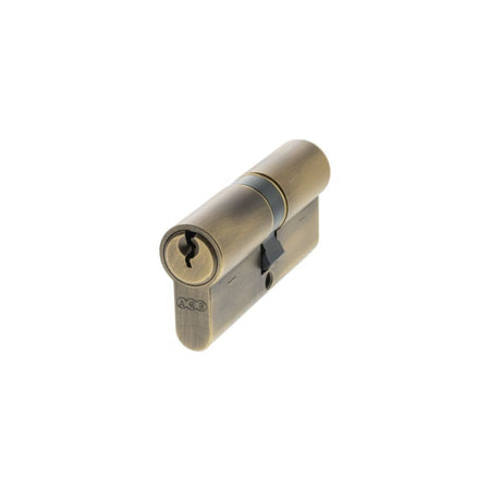 AGB Locks & Latches 35 x 35mm / Matt Antique Brass / Euro Double Cylinders AGB Euro Profile 5 Pin Double Cylinder Keyed Alike 35-35mm (70mm) - Matt Antique