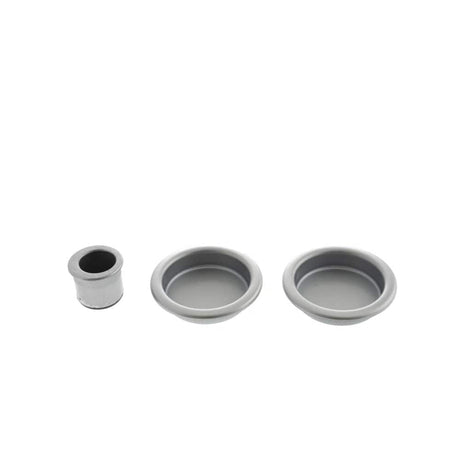 AGB Door Furniture Satin Chrome / Flush Handle / Round AGB Sliding Door Flush Pull Round - Satin Chrome