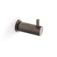 Alexander & Wilks Accessories Dark Bronze PVD / Single Coat Hooks Alexander & Wilks Brunel Knurled Coat Hook - Dark Bronze PVD