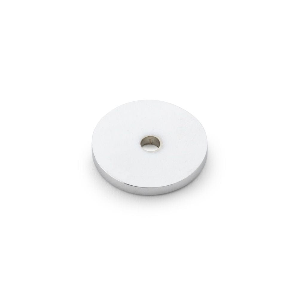 Alexander & Wilks Cabinet Hardware Polished Chrome / Cabinet Knob/Pull Backplates Alexander & Wilks Circular Backplate - Polished Chrome - Diameter 25mm