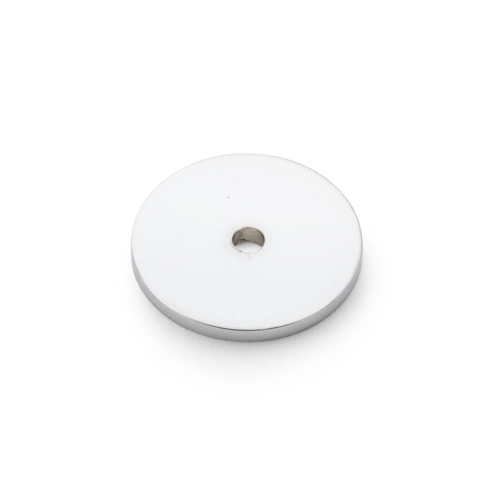 Alexander & Wilks Cabinet Hardware Polished Chrome / Cabinet Knob/Pull Backplates Alexander & Wilks Circular Backplate - Polished Chrome - Diameter 30mm