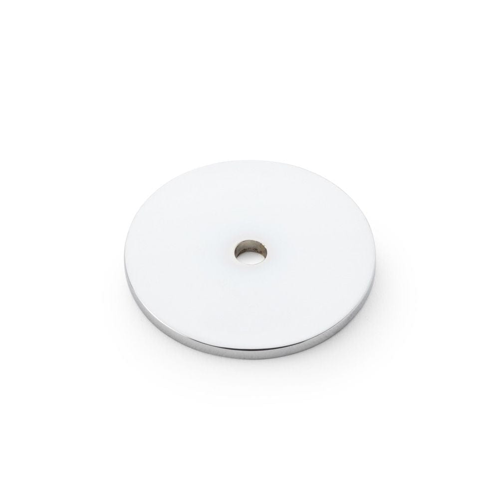 Alexander & Wilks Cabinet Hardware Polished Chrome / Cabinet Knob/Pull Backplates Alexander & Wilks Circular Backplate - Polished Chrome - Diameter 35mm