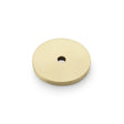 Alexander & Wilks Cabinet Hardware Satin Brass / Cabinet Knob/Pull Backplates Alexander & Wilks Circular Backplate - Satin Brass - Diameter 30mm