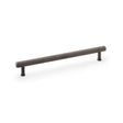 Alexander & Wilks Cabinet Hardware Dark Bronze PVD / Cabinet Pull Handles / 224mm Alexander & Wilks Crispin Reeded T-bar Cupboard Pull Handle - Dark Bronze PVD - 224mm
