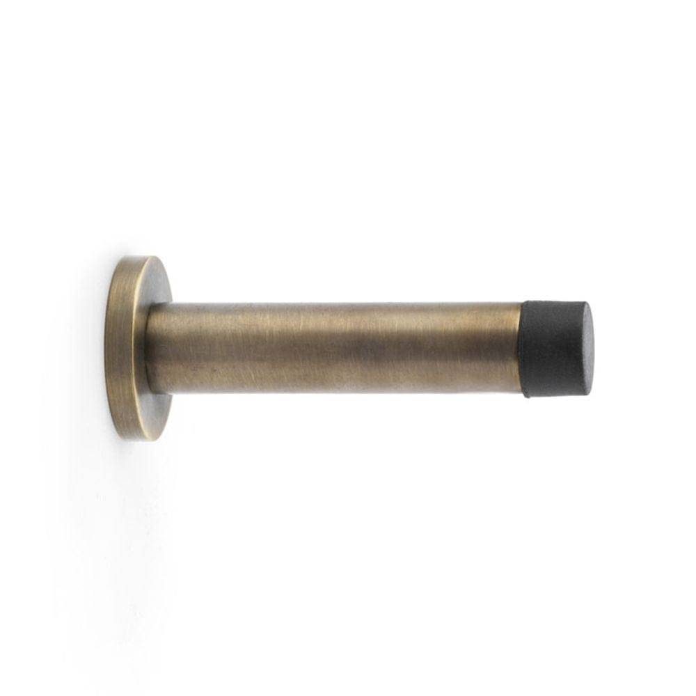 Alexander & Wilks Door Furniture Antique Brass / Projection Door Stop Alexander & Wilks Cylinder Projection Door Stop on Rose - Antique Brass