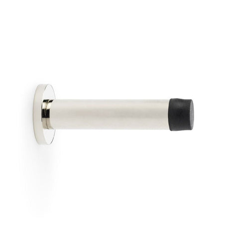 Alexander & Wilks Door Furniture Polished Nickel / Projection Door Stop Alexander & Wilks Cylinder Projection Door Stop on Rose - Polished Nickel