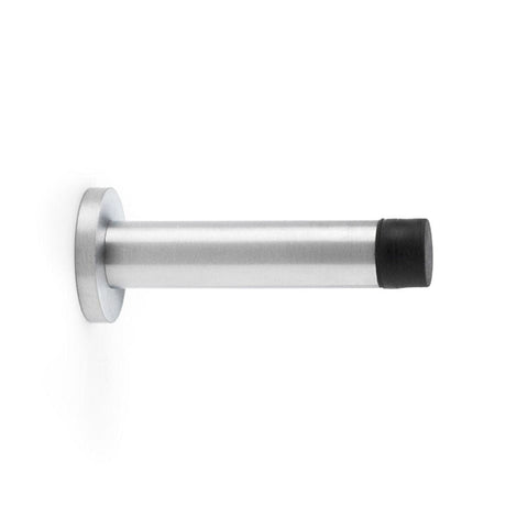 Alexander & Wilks Door Furniture Satin Chrome / Projection Door Stop Alexander & Wilks Cylinder Projection Door Stop on Rose - Satin Chrome