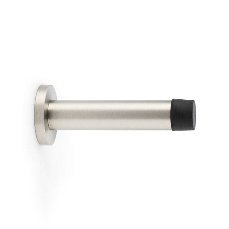 Alexander & Wilks Door Furniture Satin Nickel / Projection Door Stop Alexander & Wilks Cylinder Projection Door Stop on Rose - Satin Nickel