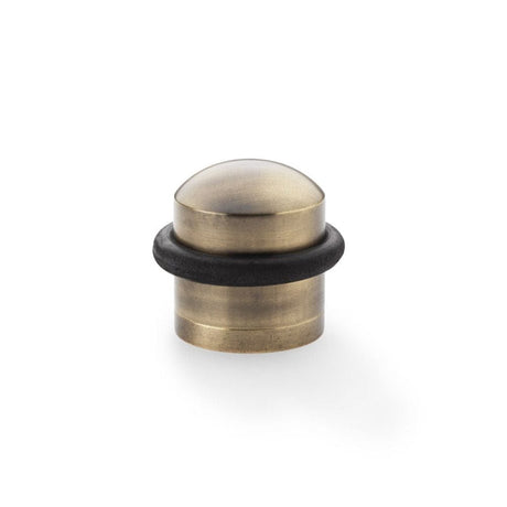 Alexander & Wilks Door Furniture Antique Bronze / Floor Door Stop Alexander & Wilks Dome Top Floor Mounted Door Stop - Antique Bronze