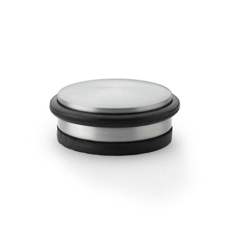 Alexander & Wilks Door Furniture Satin Chrome / Floor Door Stop Alexander & Wilks Freestanding Portable Door Stop - Diameter 110mm