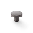 Alexander & Wilks Cabinet Hardware Dark Bronze / Cabinet Knobs / 38mm Dia. Alexander & Wilks Hanover Plain Cupboard Knob - Dark Bronze - Knob 38mm