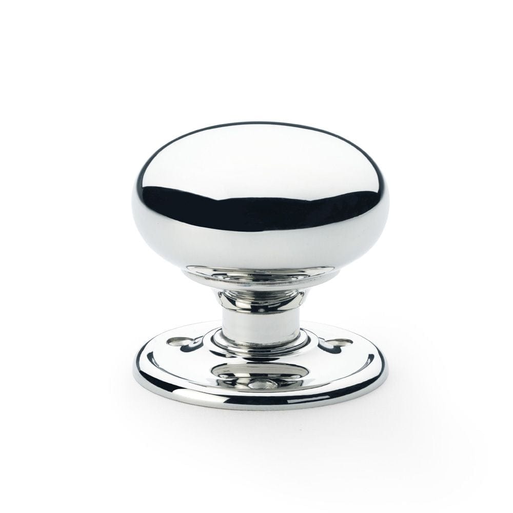 Alexander & Wilks Door Furniture Polished Chrome / Mortice Knobs Alexander & Wilks Kershaw Door Knob - Polished Chrome - Knob 51mm