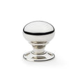 Alexander & Wilks Door Furniture Polished Nickel / Mortice Knobs Alexander & Wilks Kershaw Door Knob - Polished Nickel - Knob 41mm