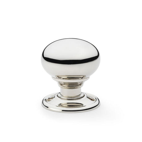 Alexander & Wilks Door Furniture Polished Nickel / Mortice Knobs Alexander & Wilks Kershaw Door Knob - Polished Nickel - Knob 41mm