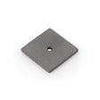 Alexander & Wilks Cabinet Hardware Dark Bronze PVD / Cabinet Knob/Pull Backplates Alexander & Wilks Quantock Square Backplate - Dark Bronze PVD