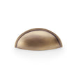 Alexander & Wilks Cabinet Hardware Antique Brass / Cabinet Cup Pulls Alexander & Wilks Quieslade Cup Handle - Antique Brass