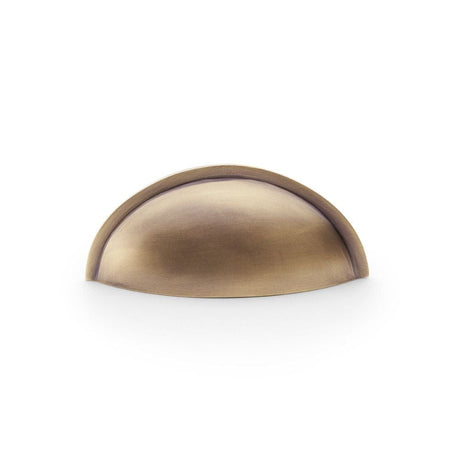 Alexander & Wilks Cabinet Hardware Antique Brass / Cabinet Cup Pulls Alexander & Wilks Quieslade Cup Handle - Antique Brass