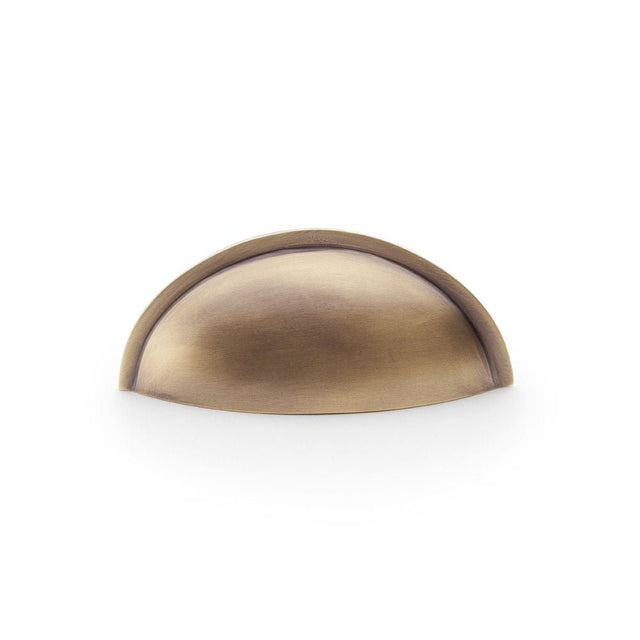 Alexander & Wilks Cabinet Hardware Antique Brass / Cabinet Cup Pulls Alexander & Wilks Quieslade Cup Handle - Antique Brass
