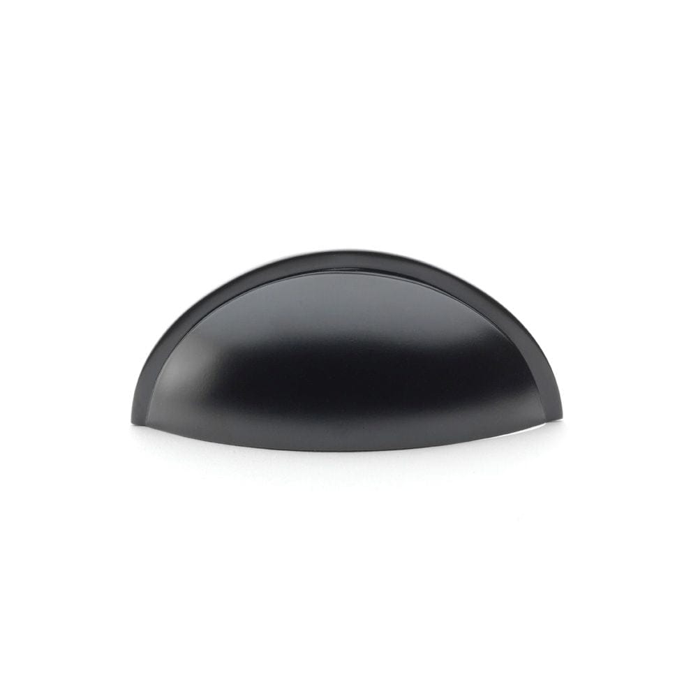 Alexander & Wilks Cabinet Hardware Black / Cabinet Cup Pulls Alexander & Wilks Quieslade Cup Handle - Black