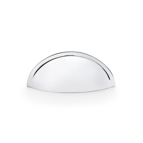 Alexander & Wilks Cabinet Hardware Polished Chrome / Cabinet Cup Pulls Alexander & Wilks Quieslade Cup Handle - Polished Chrome