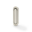 Alexander & Wilks Door Furniture Satin Nickel / Door Edge Pull / Radius Alexander & Wilks Radius Sliding Door Edge Pull - Satin Nickel
