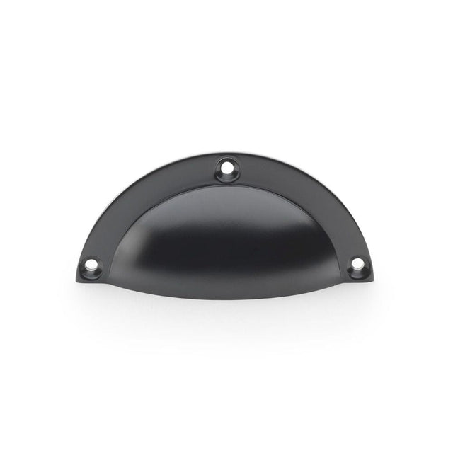 Alexander & Wilks Cabinet Hardware Black / Cabinet Cup Pulls Alexander & Wilks Raoul Cup Handle - Black